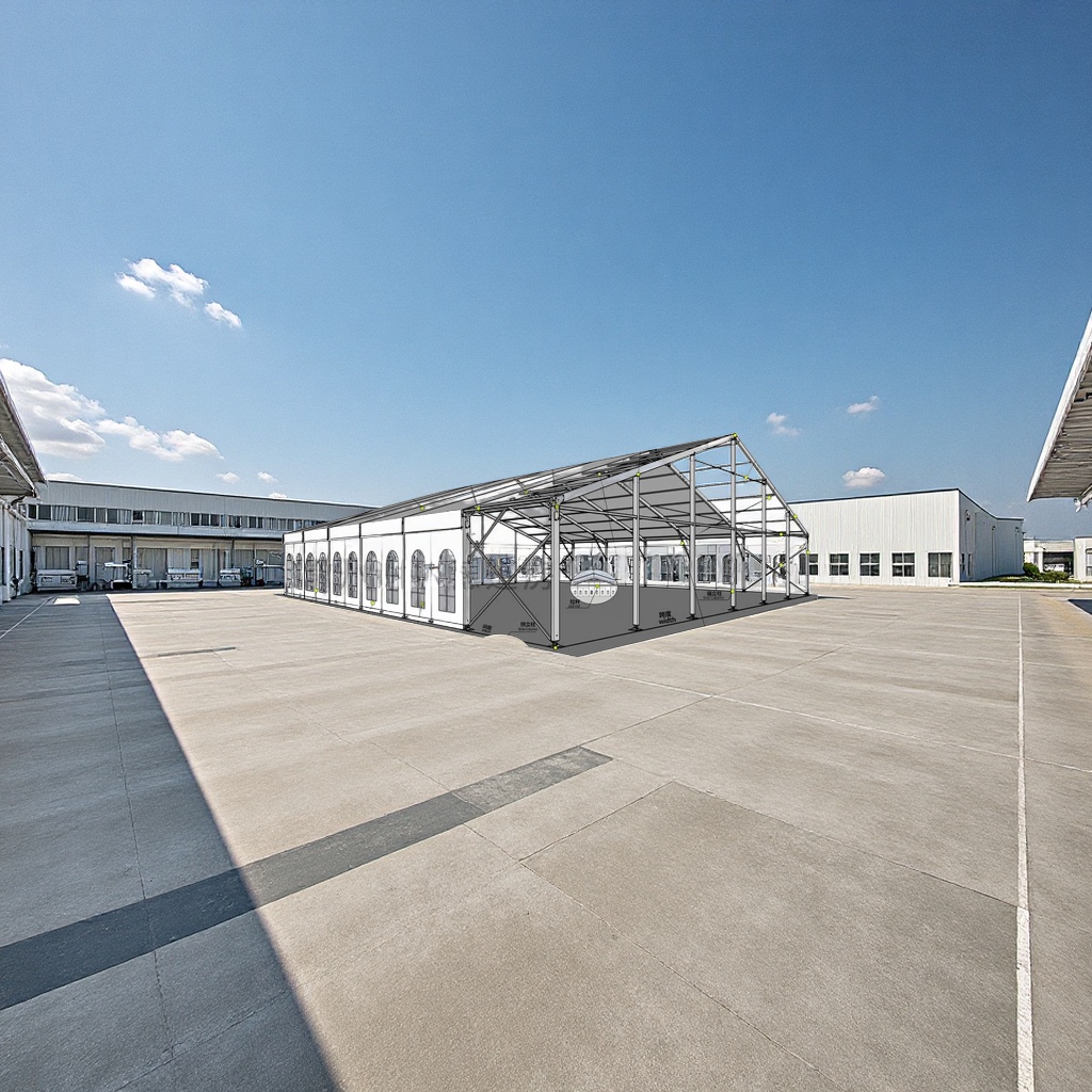 展览帐篷实物图
