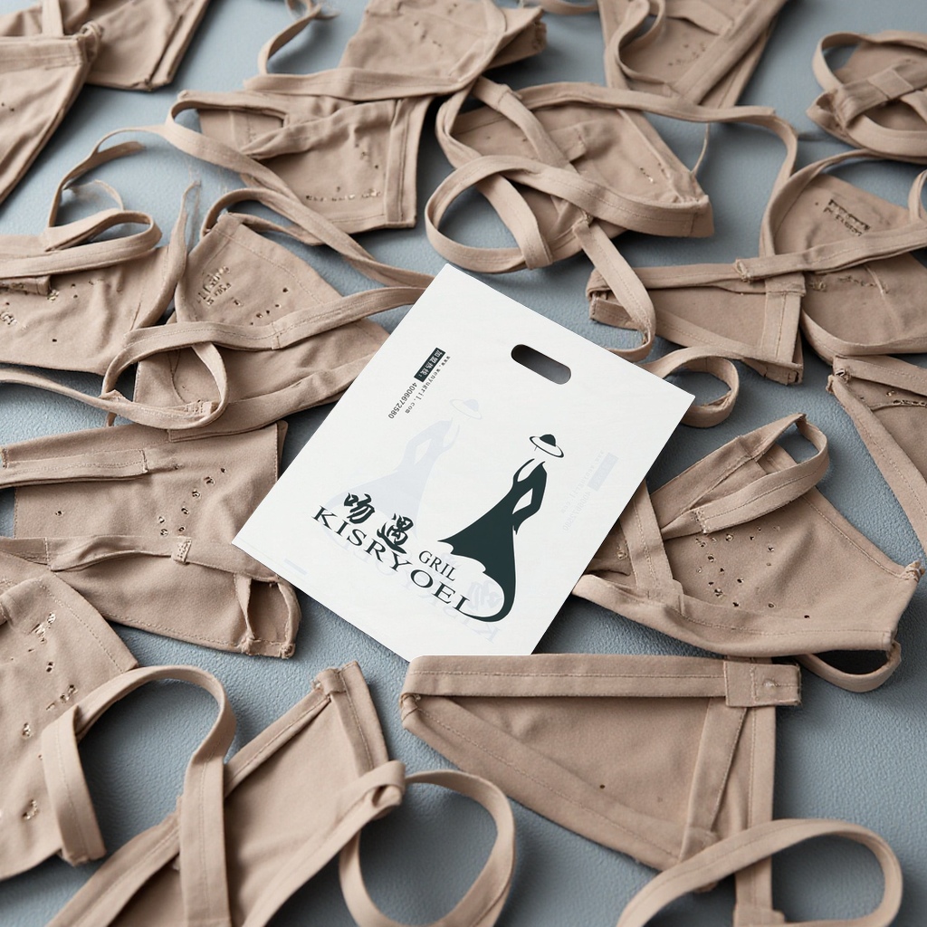 厂家供应挖孔四指手提袋超市服装包装LDPEHDPE塑料袋耐用环保多款尺寸