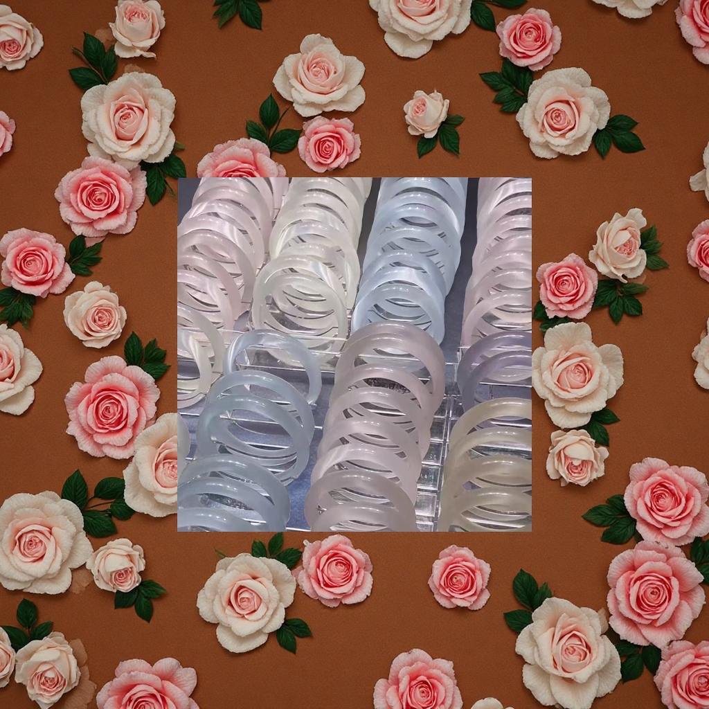 猫眼石手镯时尚简约天然水晶手环女款百搭手饰礼物送女友