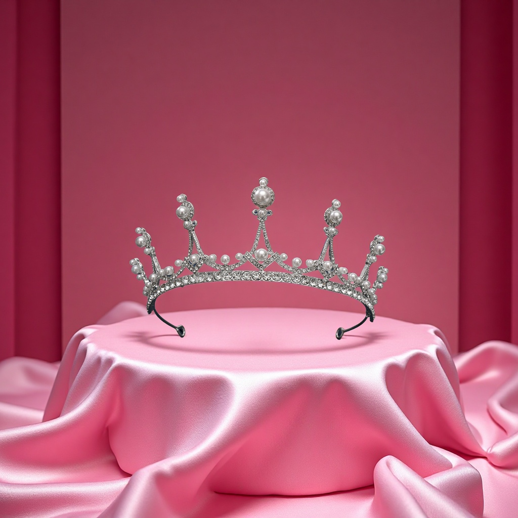 Children's princess, crown hair clips, hair bands, girls' headwear, performance accessories wholesale, girls' headwear, crown fashionable hair accessories