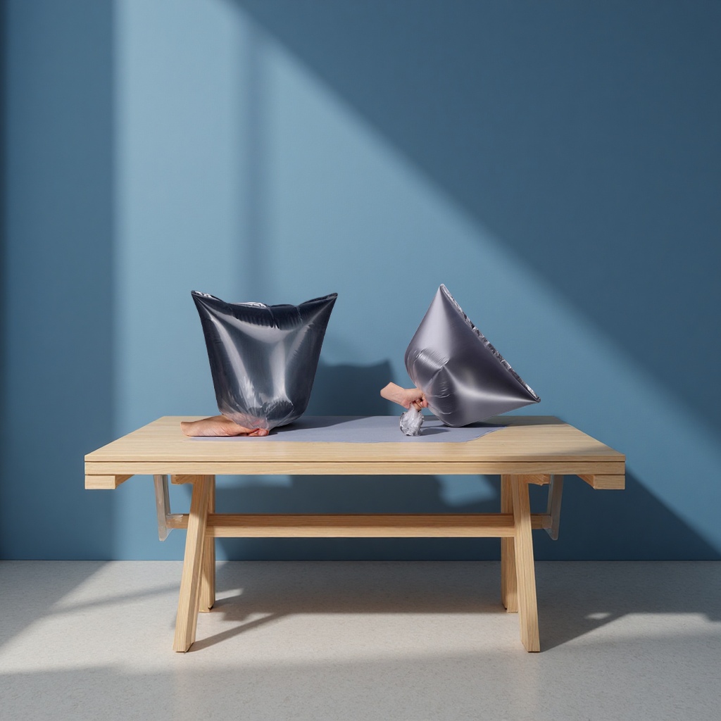 High-pressure PE flat-mouth large transparent thickened quilt storage moisture-proof and dust-proof plastic bag packaging bag plastic film bag Application Scenario