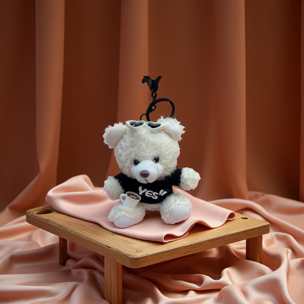 玩具咖啡熊萌趣毛绒玩偶适合儿童礼物可爱抱枕伴手礼新款