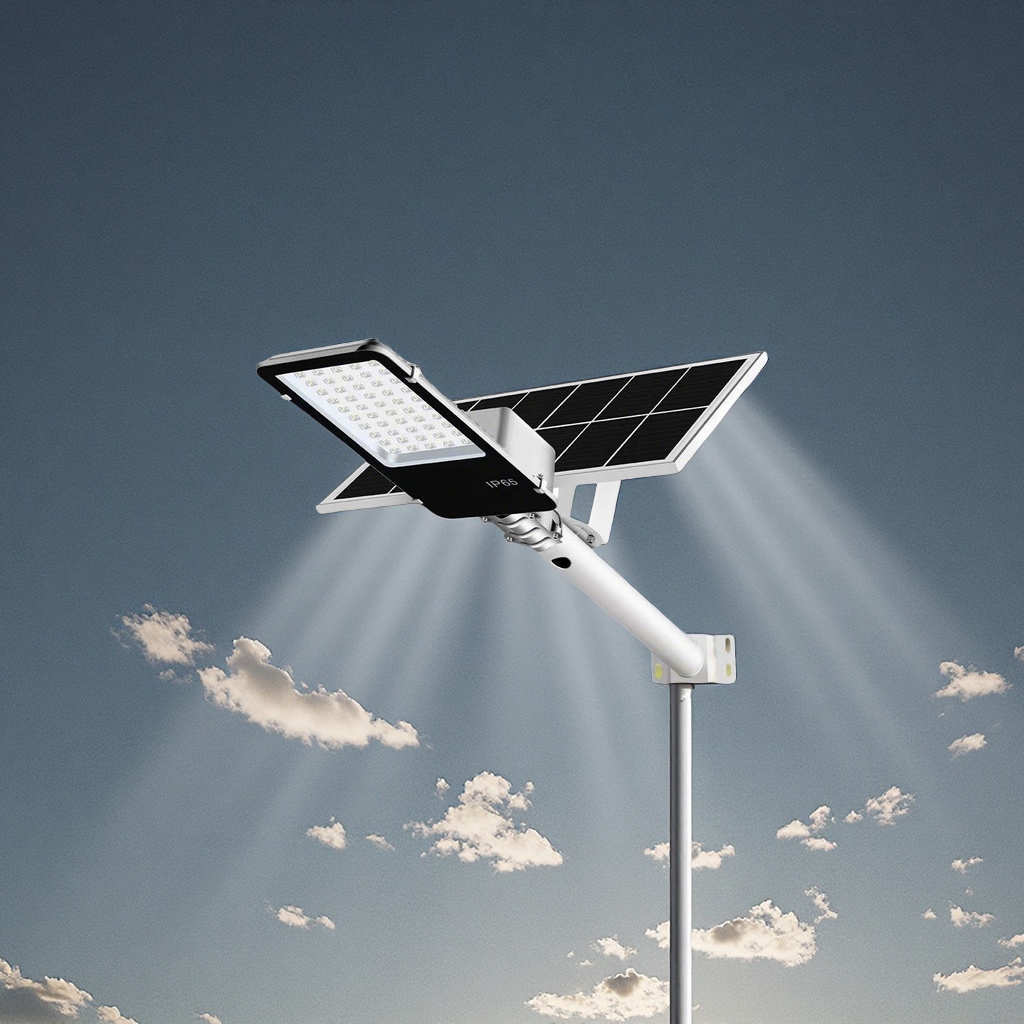 Wholesale of European-style outdoor solar engineering street lamps, 6-meter lithium battery LED integrated lighting pole manufacturer