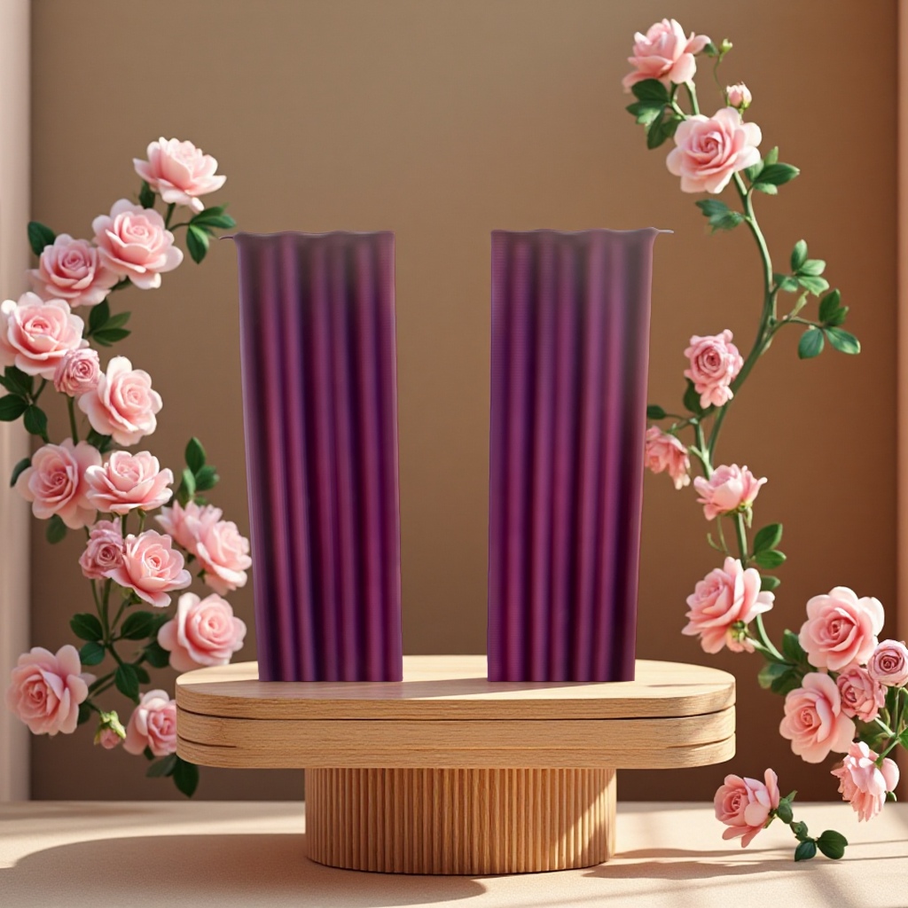 Curtain fabric for light-blocking and heat-insulating bedroom and living room window screens, ready-made simple and modern curtain fabric, multiple colors to choose from Item Picture