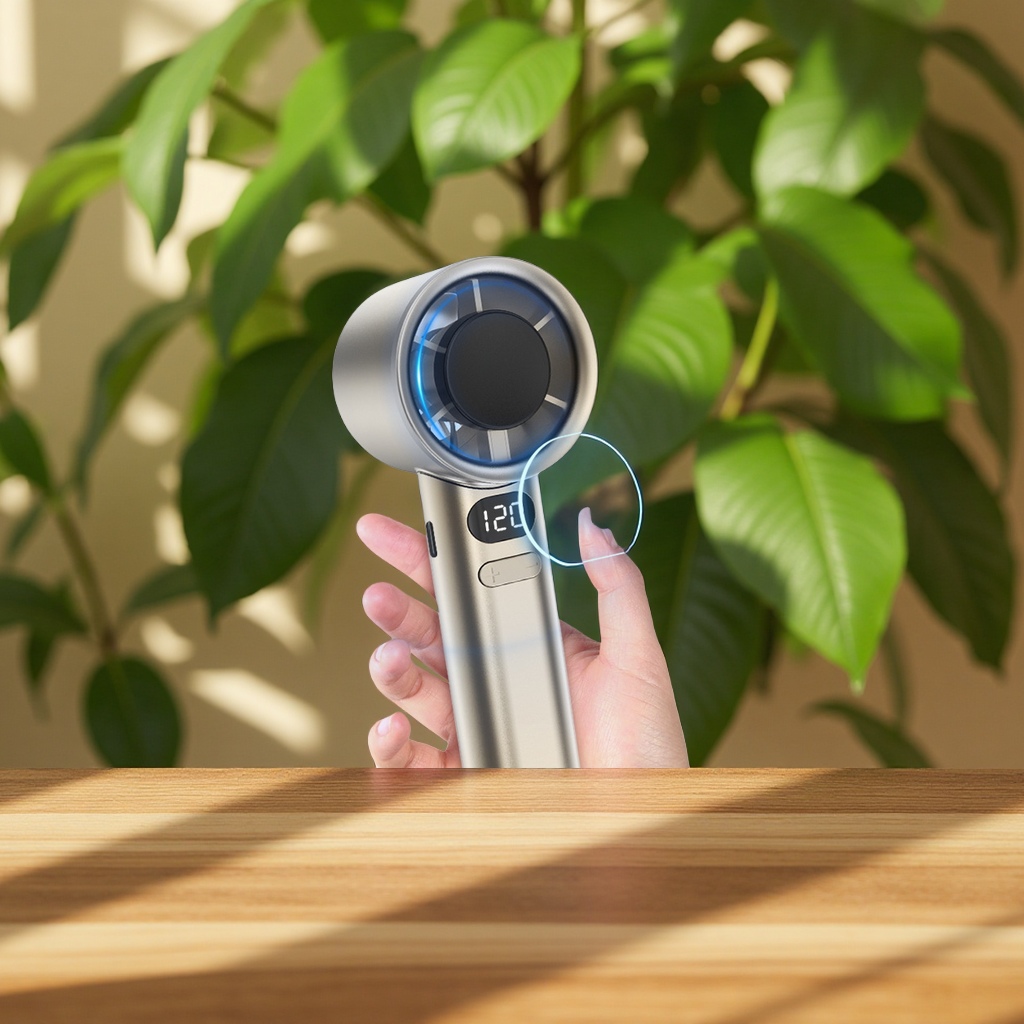 迷你手持扇/手持风扇/扇子折叠/喷雾风扇/小风扇产品图