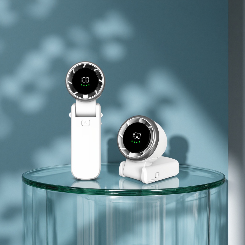 迷你手持扇/手持风扇/扇子折叠/喷雾风扇/小风扇产品图