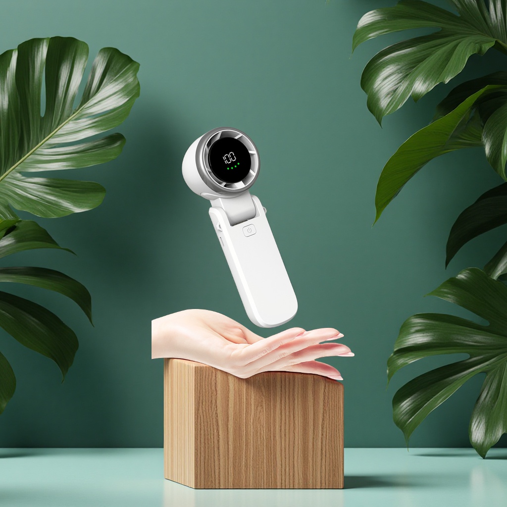 迷你手持扇/手持风扇/扇子折叠/喷雾风扇/小风扇细节图