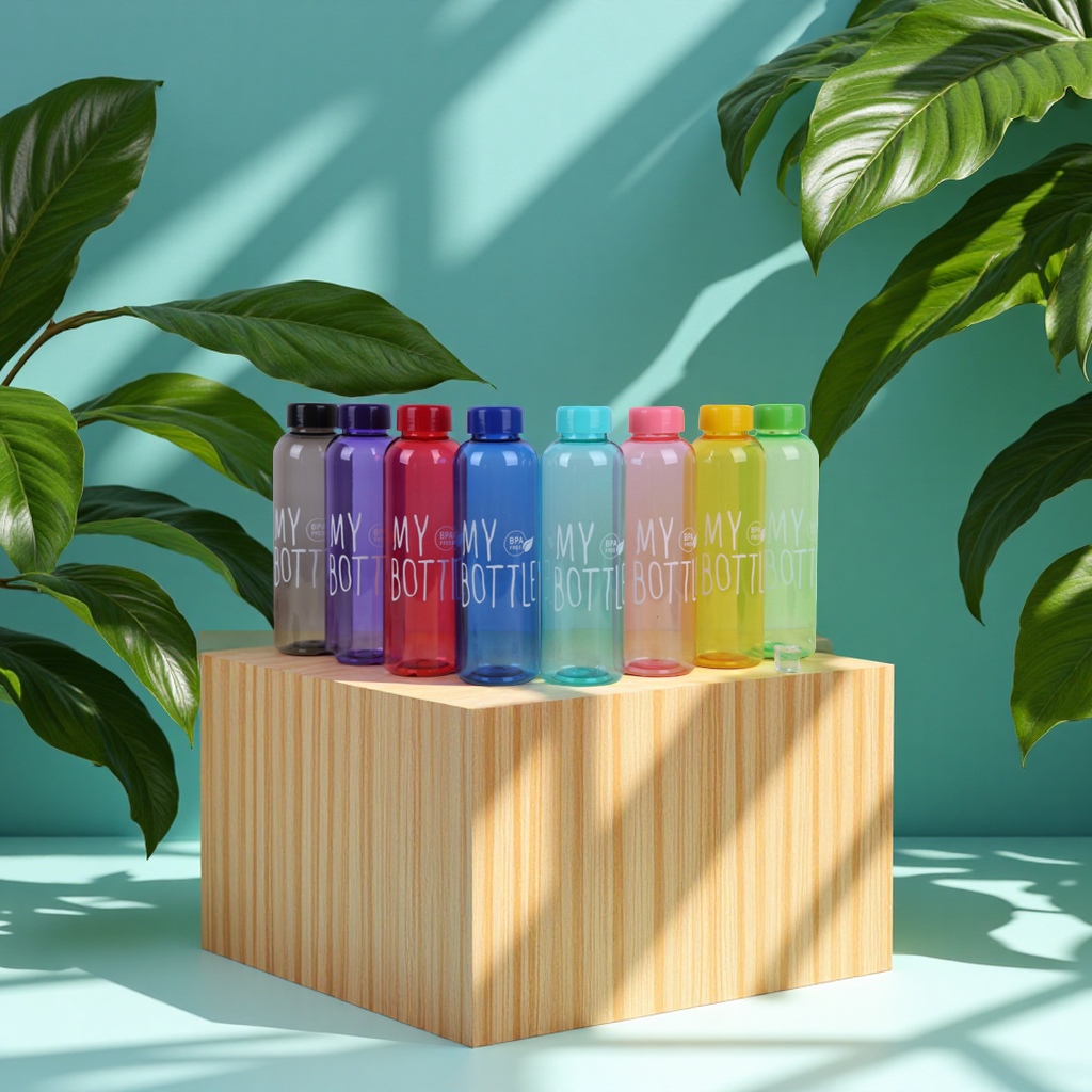 创意mybottle高颜值太空杯大容量便携运动水杯户外礼品塑料瓶包装