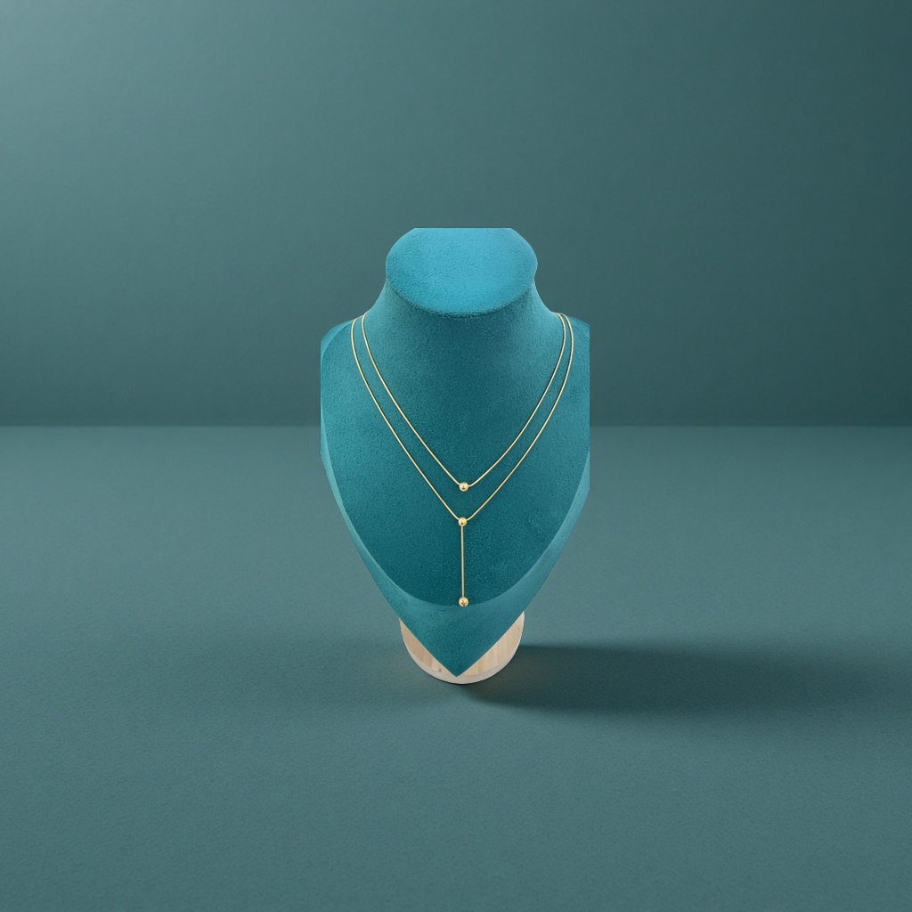 Fashionable and simple metal necklace, versatile, trendy and personalized accessory, gift and accessory, long necklace for women Specification image