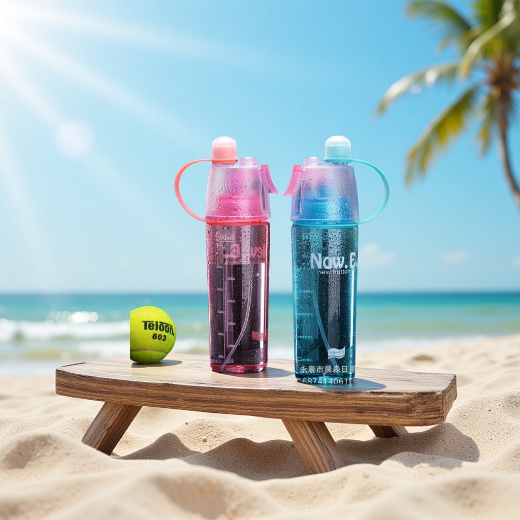 喷雾水杯实物图