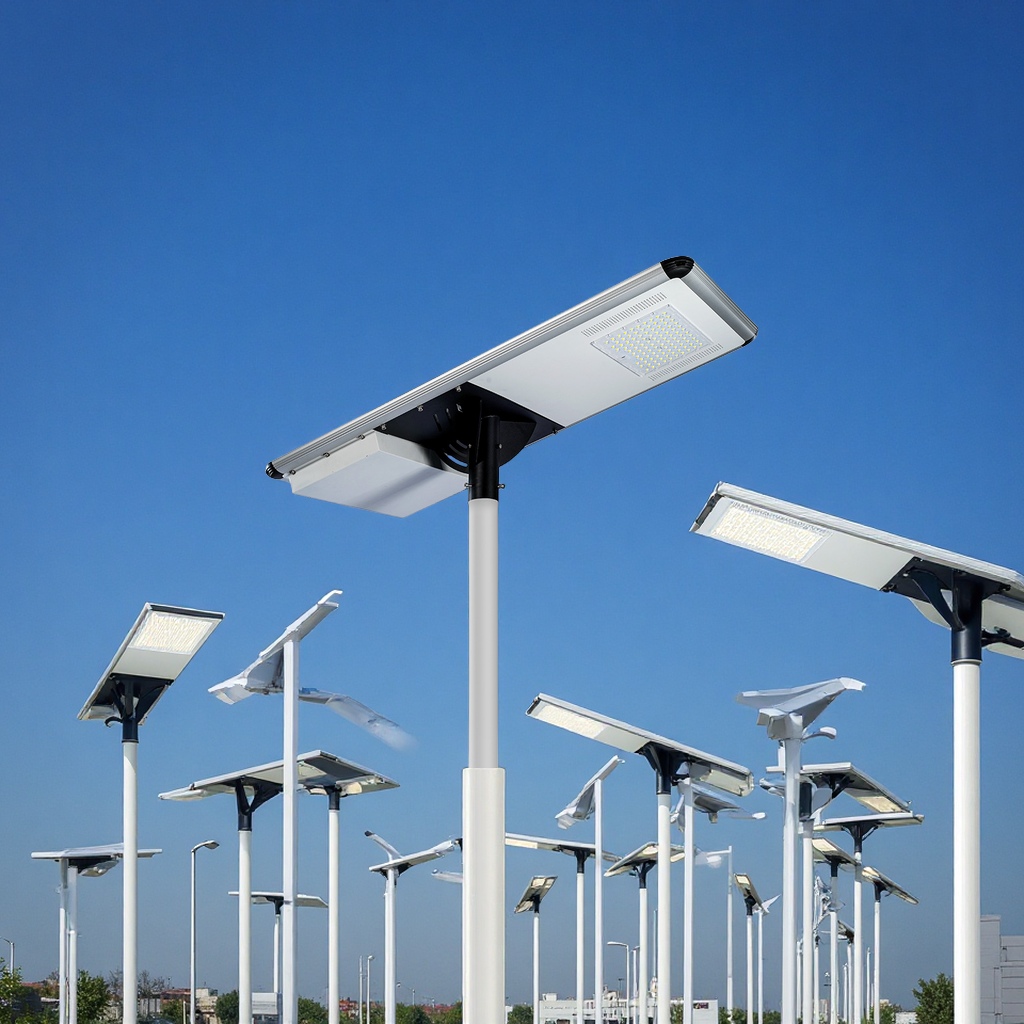 100W solar lights экспортирует высокофотонные фонари внешней торговли (220LMW) муниципальная интеграция с открытым освещением