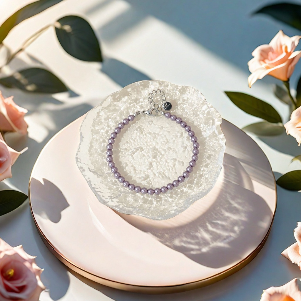 珍珠手链时尚优雅天然淡水珍珠手饰简约气质女款送礼品