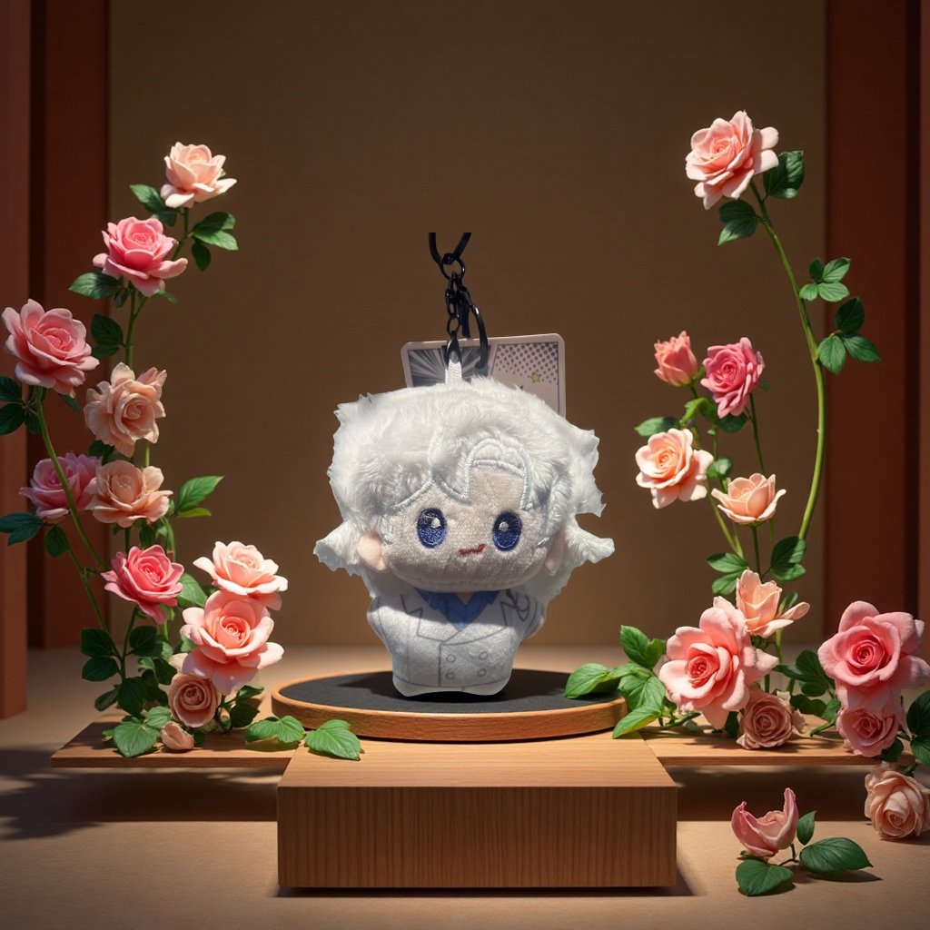 萌次元毛绒挂件可爱卡通动物玩偶挂饰儿童礼物布艺装饰品