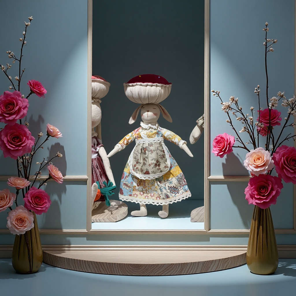 毛绒玩具实物图