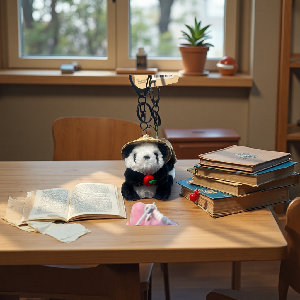 包包挂件细节图