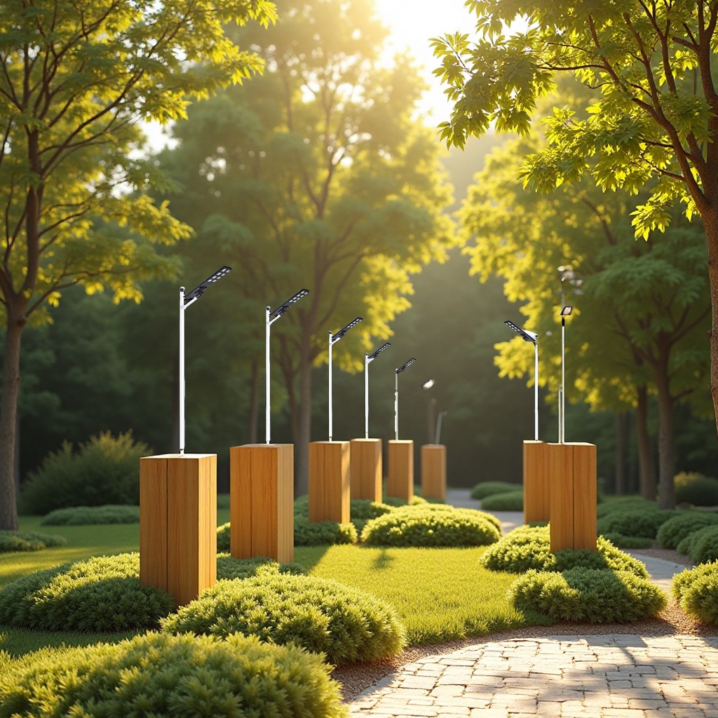 Outdoor waterproof solar street lamps, environmentally friendly and energy-saving integrated lighting fixtures without wiring, zero electricity charges, weather-resistant and durable details Picture