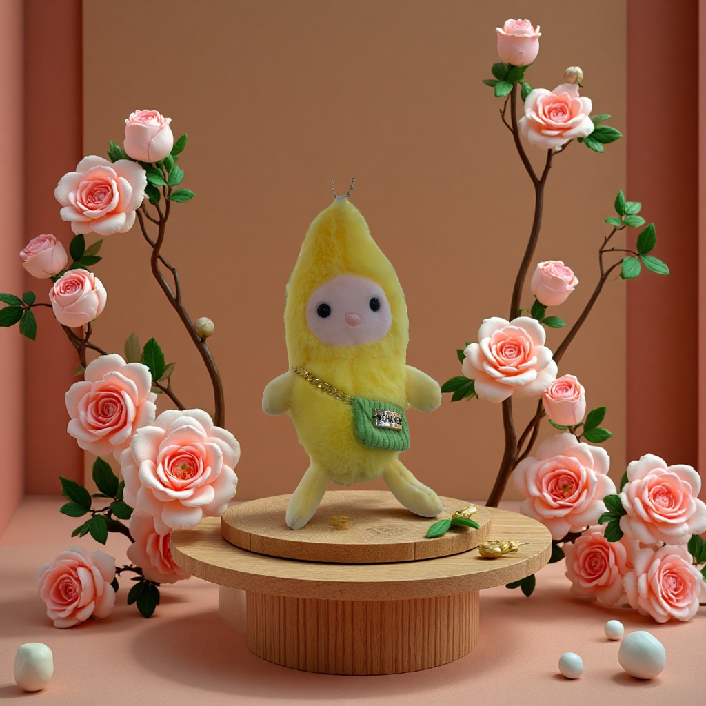 毛绒玩具香蕉卡通萌趣儿童玩偶软绒布偶宝宝礼物可爱抱枕适用场景多样