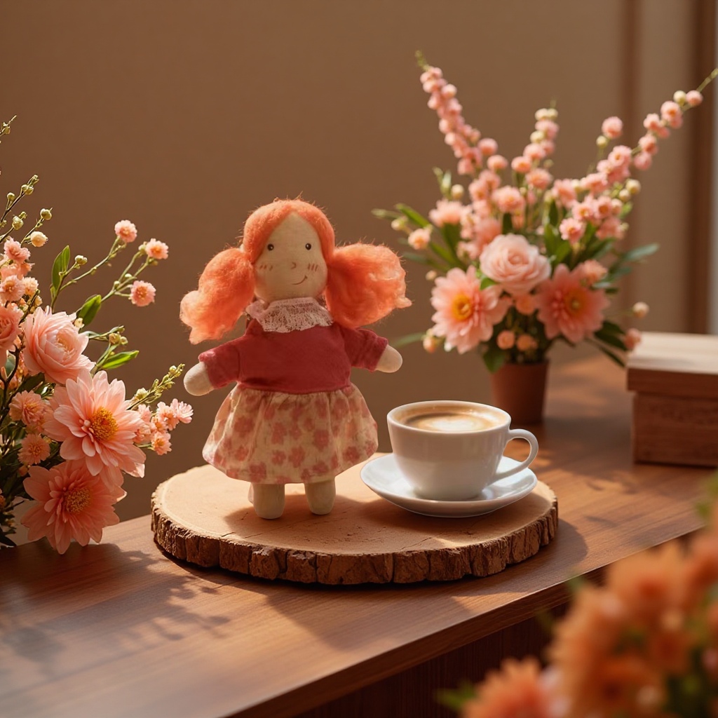 树脂娃娃细节图