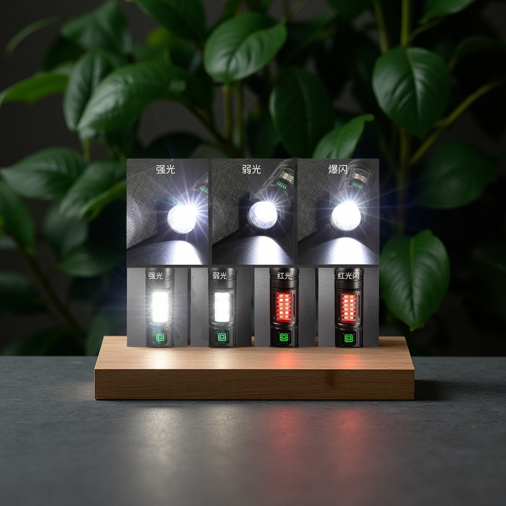 手电筒/手提灯探照灯/g40/手摇发电电筒/小手电筒细节图