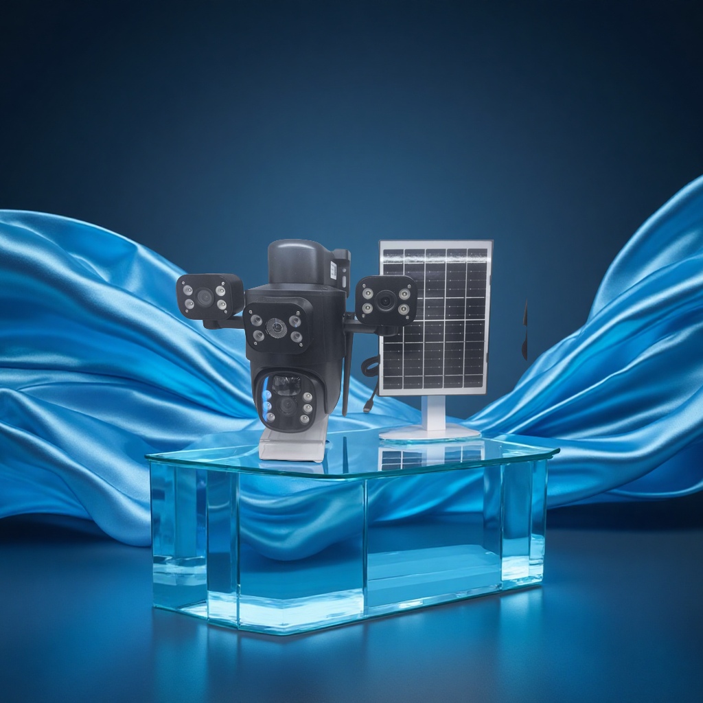 Outdoor surveillance camera, wireless waterproof, high-definition night vision, remote monitoring, alarm integrated, solar power supply Application Scenario