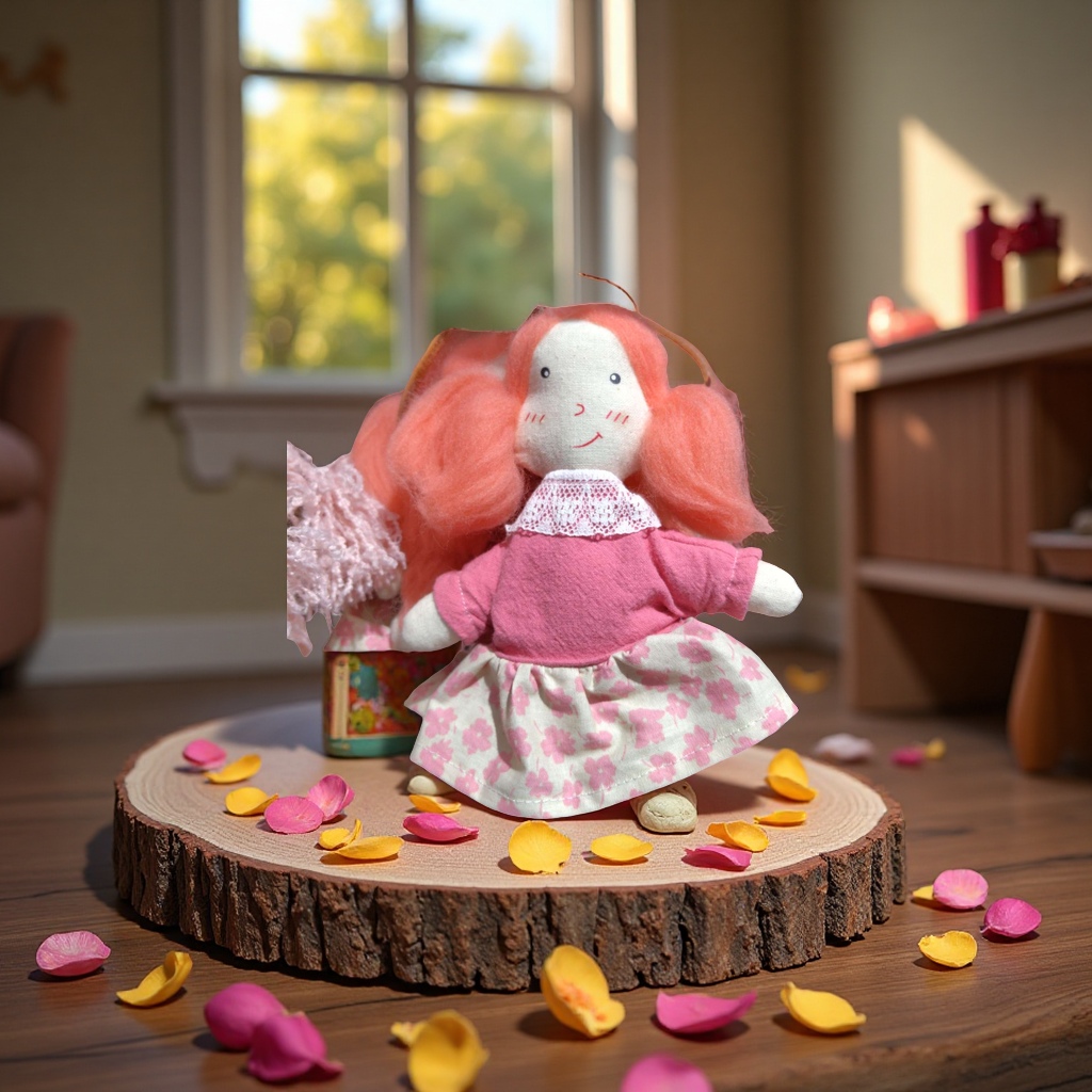 Heart-hugging bear Sichuan Opera face-changing home decoration, Barbie doll toy, creative display item, children's gift Application Scenario
