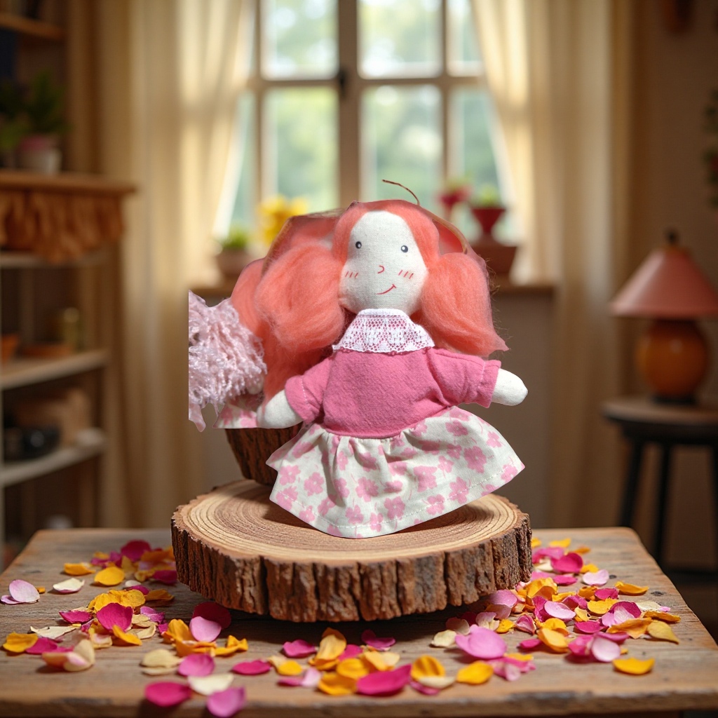 Heart-hugging bear Sichuan Opera face-changing home decoration, Barbie doll toy, creative display item, children's gift details Picture