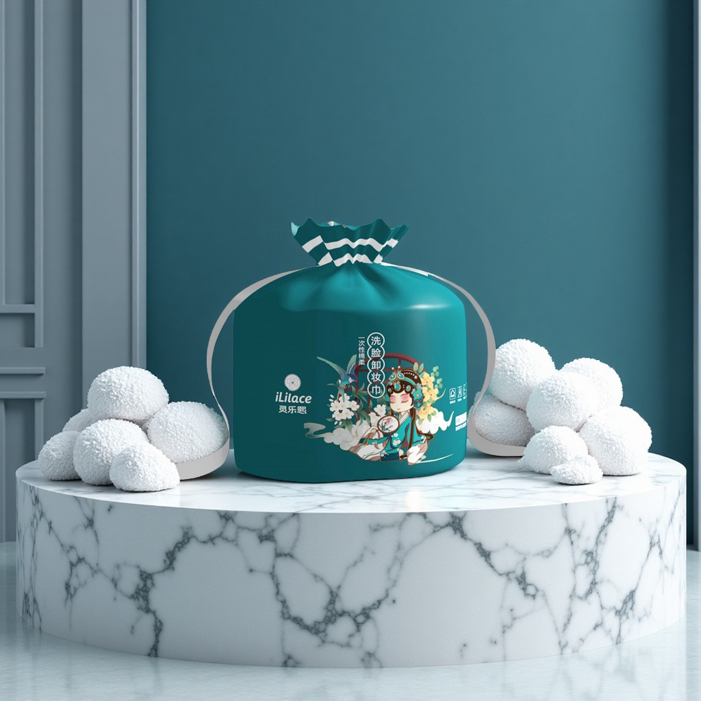 Bulk wholesale of baby cotton soft towels, disposable beauty salon cleansing towels, large rolls, daily necessities, bathroom and toiletries. Drop shipping Item Picture