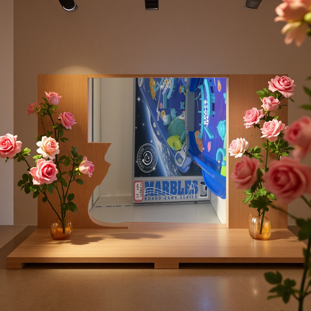 数字屋/形状盒/多孔认知玩具实物图