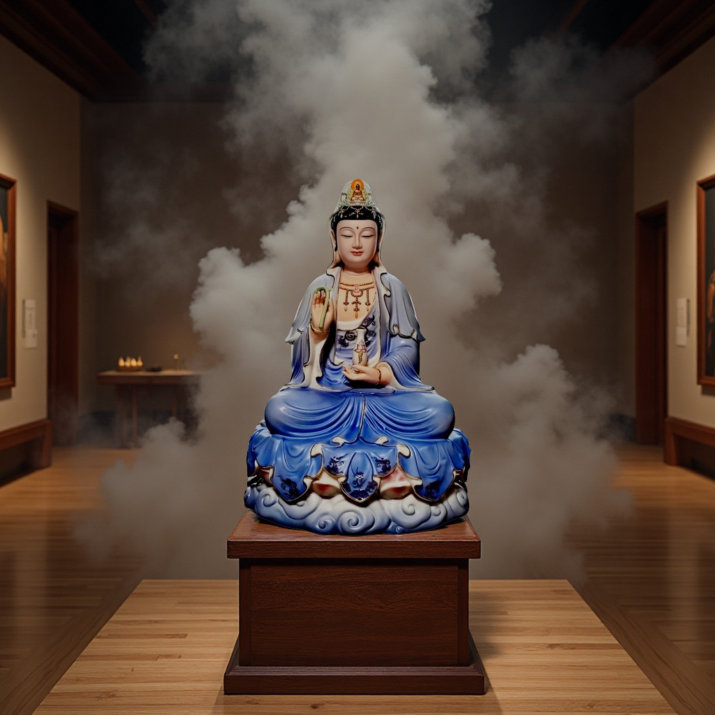 Exquisite Buddha statue, A55988, purely handcrafted. details Picture