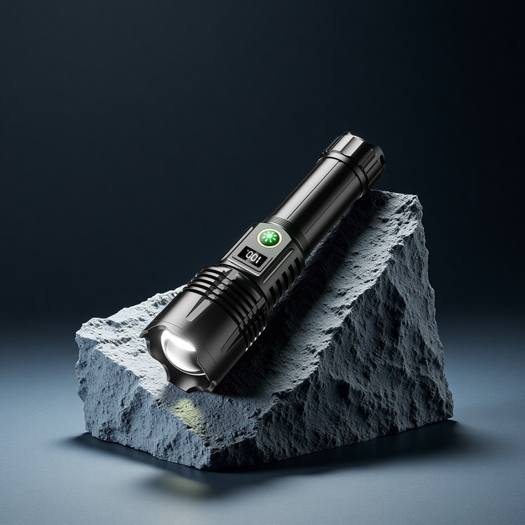 White laser flashlight, strong light, high brightness, long battery life, charging, high-power aluminum alloy laser cannon, long-range lighting fixtures, special laser lamp Item Picture