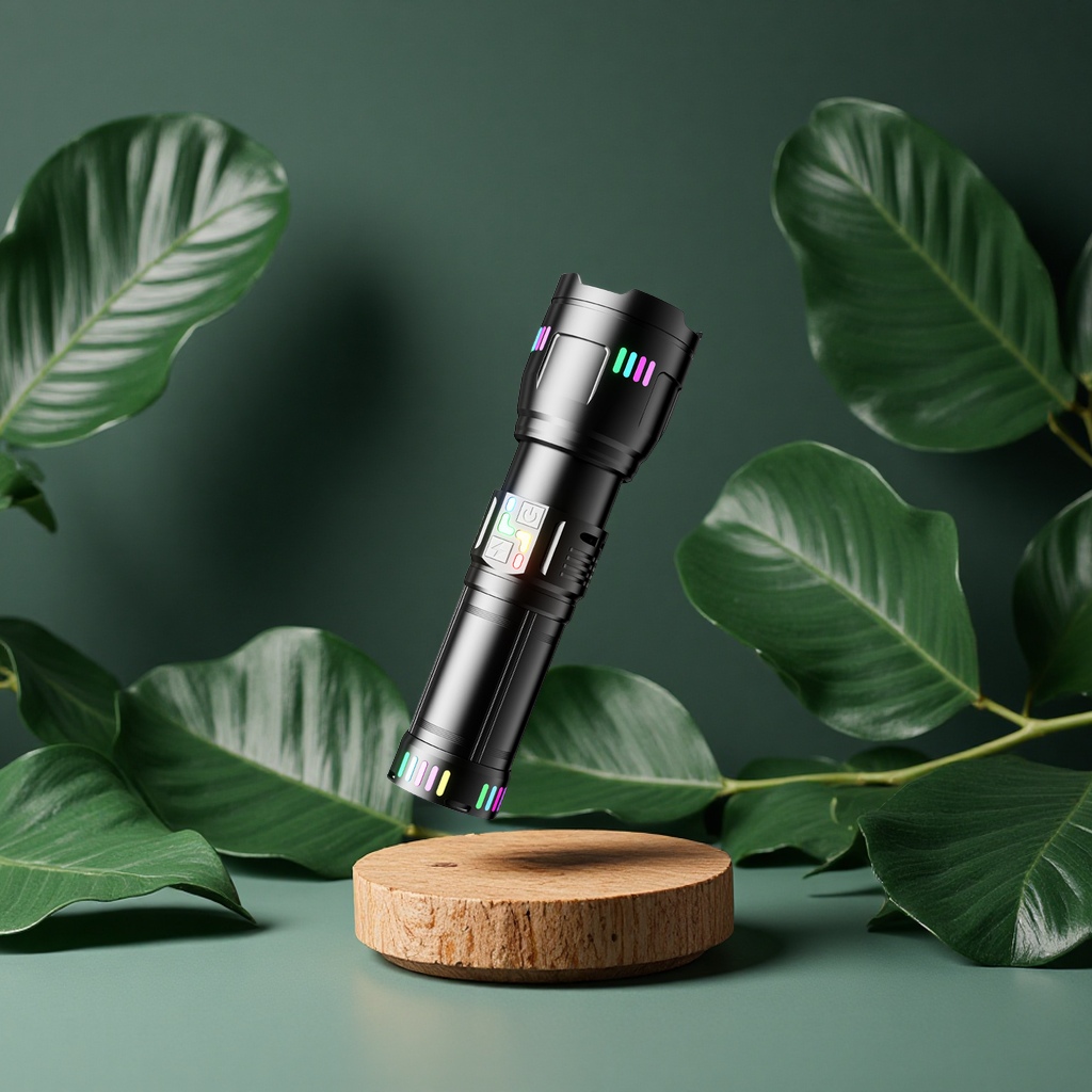 High-power, high-intensity rechargeable flashlight, long-lasting telescopic zoom, high-lumen alloy lamp, new cross-border lighting equipment Application Scenario