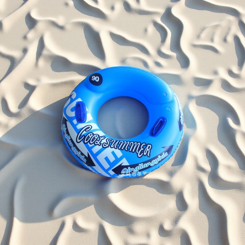 加厚儿童成人男女充气救生圈大号浮排腋下圈初学者游泳圈运动户外