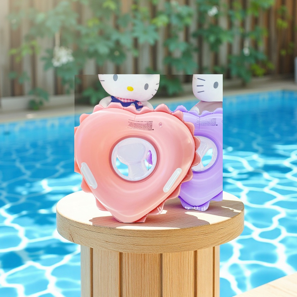 儿童防侧翻游泳圈宝宝座圈婴儿小孩飞机造型游泳圈坐垫家用居家布艺美臀垫