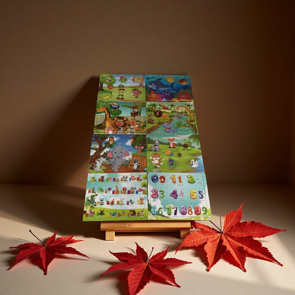 Pinduo Children's Jigsaw Puzzle Cartoon 500-piece educational assembly toy, suitable for families over 3 years old for entertainment. 1000-piece jigsaw puzzle to challenge intelligence details Picture