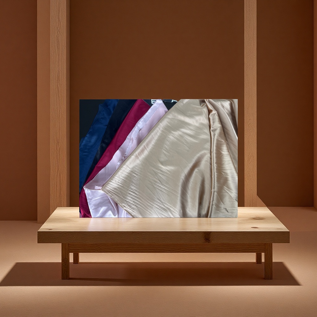 丝绸面料柔滑细腻高档春夏夏季服装面料天然蚕丝布料手感舒适透气