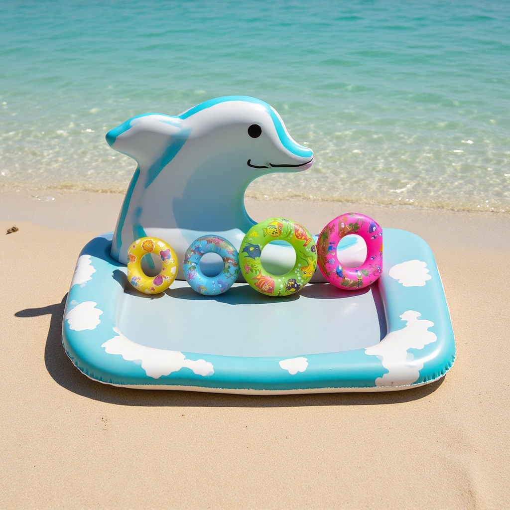 卡通气模玩具实物图