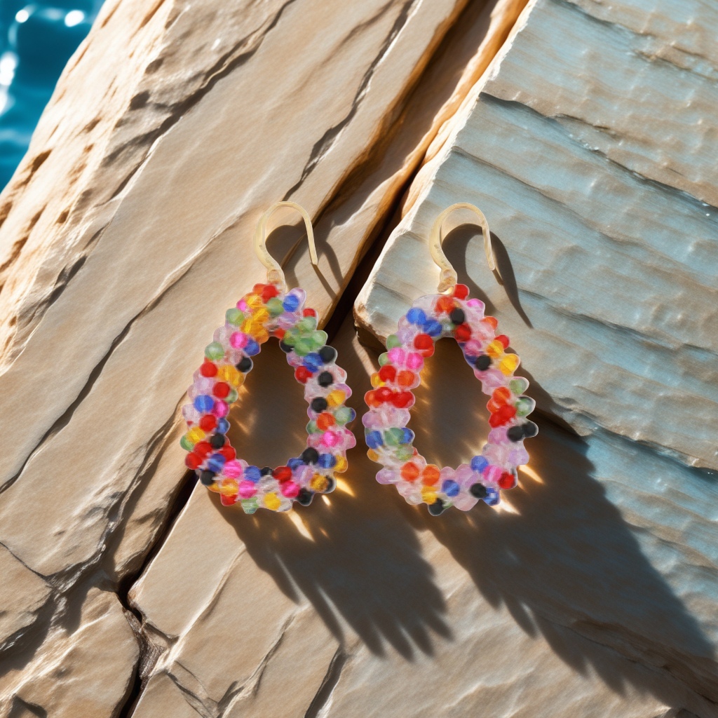 百合饰品简约时尚耳钉项链手链女士配饰百合花元素潮流饰品搭配百合风格配饰