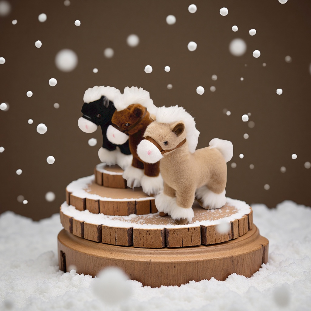 Russian warhorse plush dolls are selling well across borders. Adorable zodiac horse fabric soothing dolls, children's gifts wholesale, mascot dolls