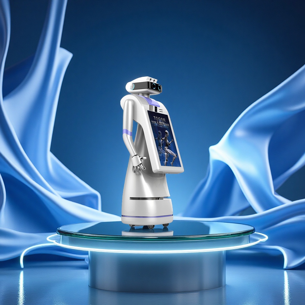 迎宾机器人智能讲解接待导购航语音对话商用展厅酒店商场服务设备