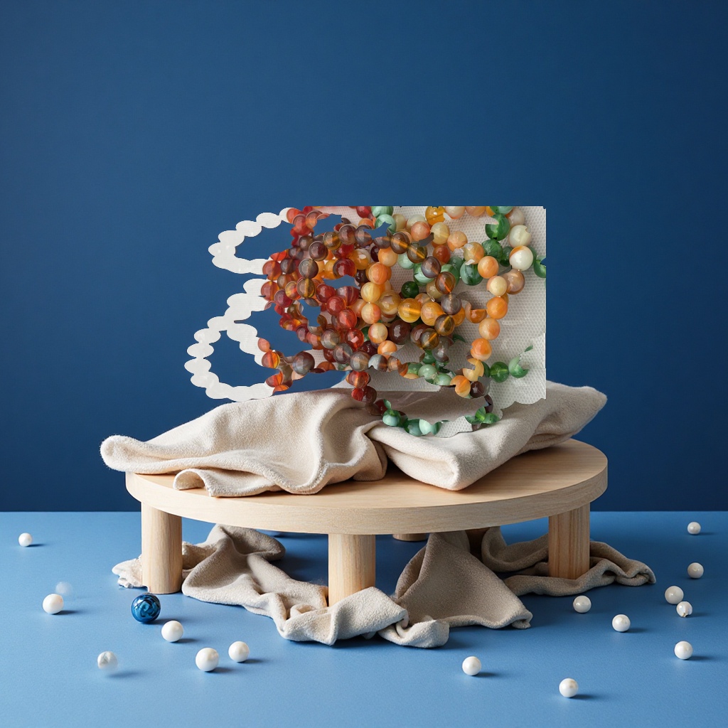 飘花玉手链天然玉石手串时尚简约男女款手饰礼物送女友送朋友