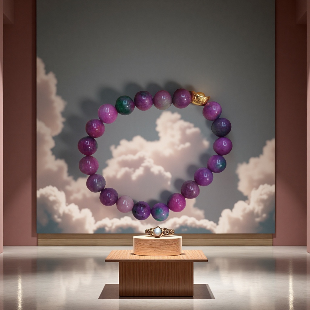 潮流不规则女款手链百搭简约手镯手串时尚饰品男女款碧玺手串113547480