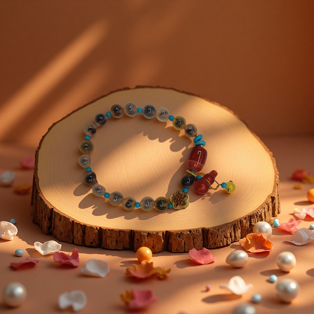 潮流女款不规则百搭手链简约时尚手镯手串情侣款送礼品碧玺手串男士手链