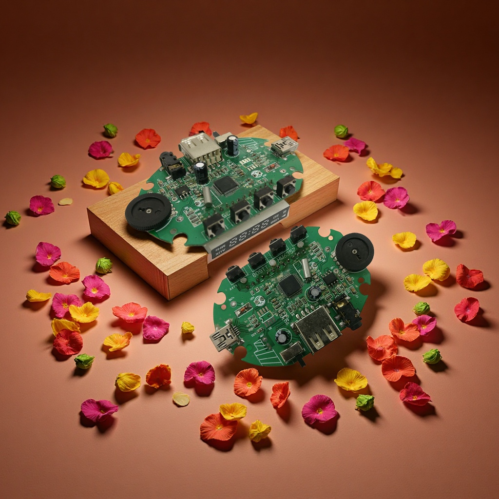 PCB电路板实物图