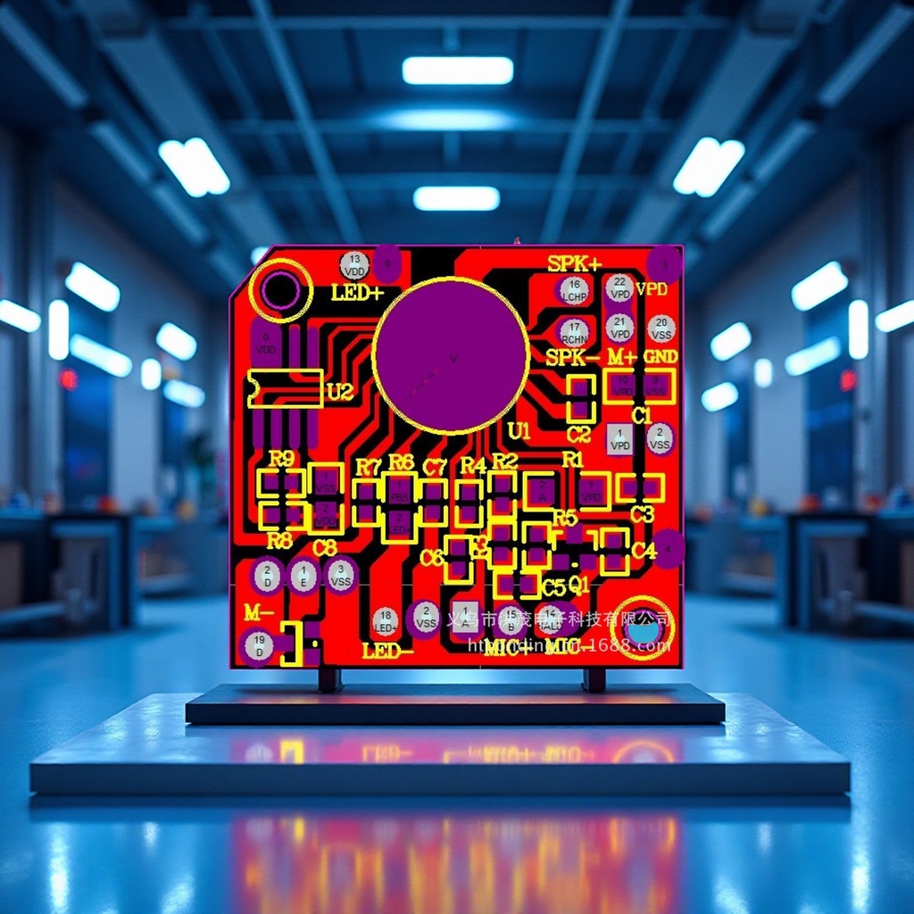 新款会说话仓鼠线路板PCB打样加工电子元器件电路板制作线路板工艺