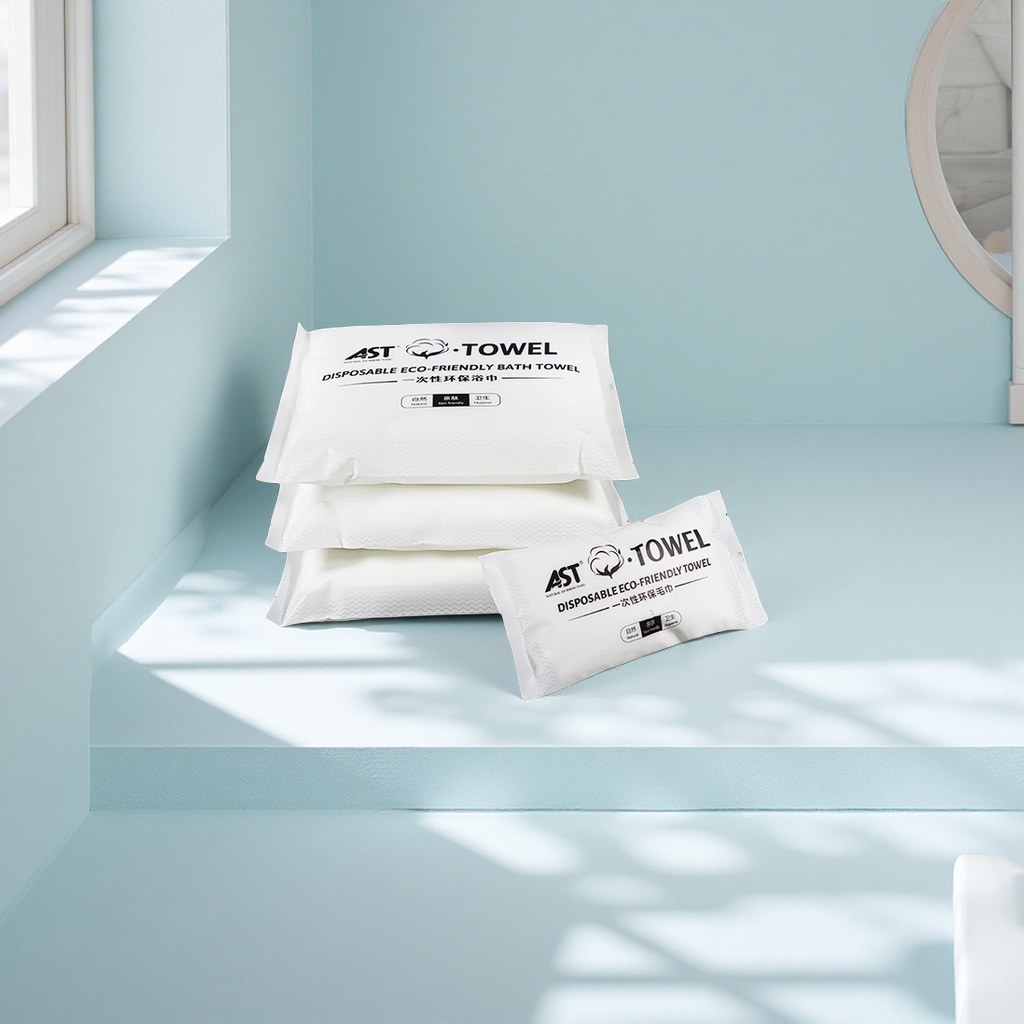Thickened and enlarged disposable bath towels made of ultra-fine fibers for children, portable, and suitable for the whole family in hotels and tourist attractions