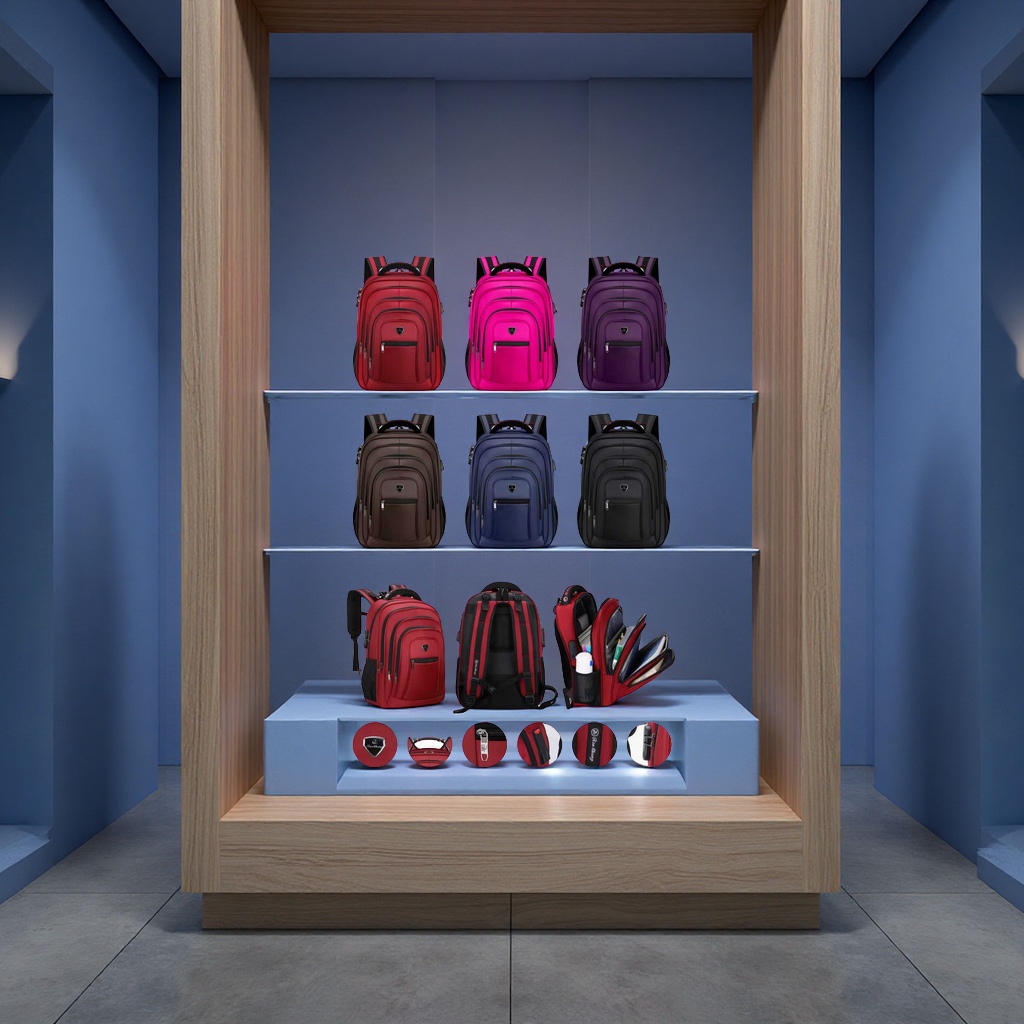 拉杆旅行包细节图