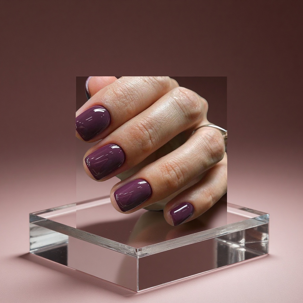 厂家批发纯色短圆潮酷穿戴甲爆款简约可拆卸假指甲美甲贴片美容护肤彩妆指甲油护甲油