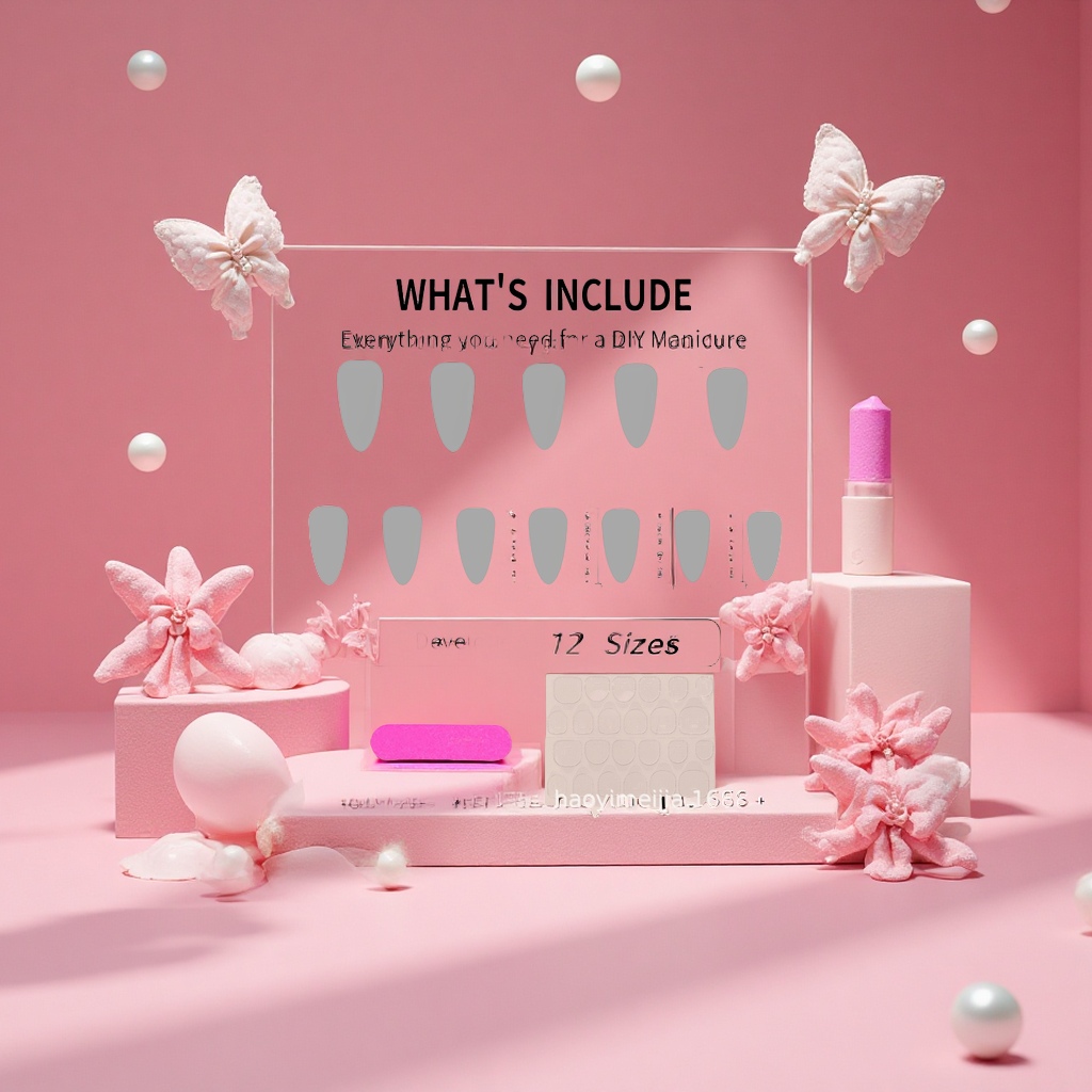 美甲饰品实物图