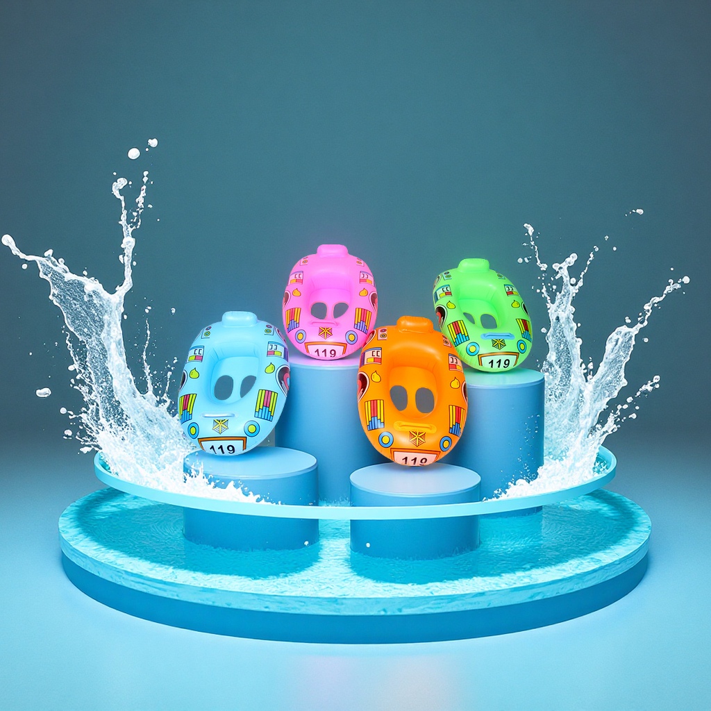 119 Inflatable children's seat rings with handrails, anti-rollover swimming rings, baby seat rings, wholesale sports and outdoor swimming products Application Scenario