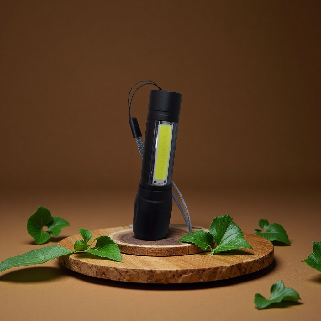 手提灯探照灯多功能便携手持强光户外露营应急照明灯具迷你手电筒